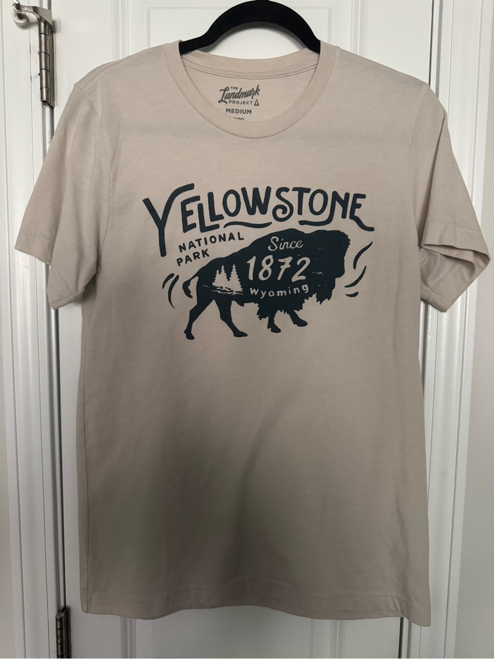 Yellowstone Graphic Tee - Beige T-Shirt